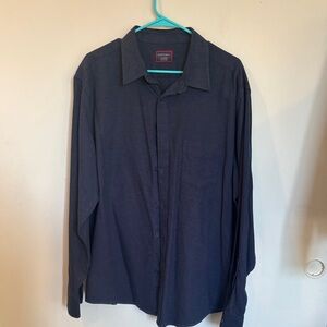 UNTUCKit Navy Casual Button-Down Shirt